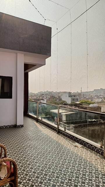 Balcony in 2 BHK Apartment at Raja Park – for Rent