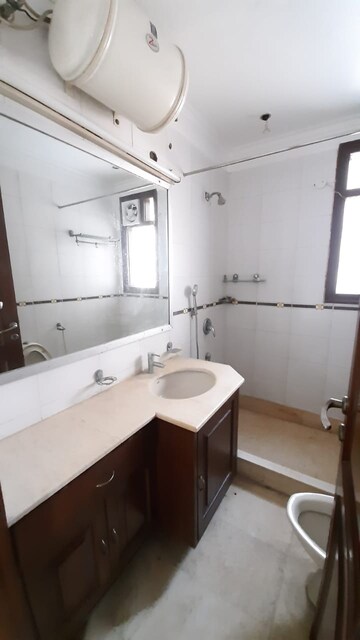 Attached Bathroom in 4 BHK Apartment at Greater Kailash ii – for Rent