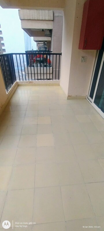 Balcony in 2 BHK Apartment at Gaur City 7th Avenue, Sector 4, Greater Noida – for Rent