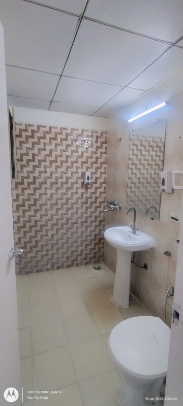 Bathroom in 2 BHK Apartment at Galaxy North Avenue ll, Gaur City 2  – for Rent