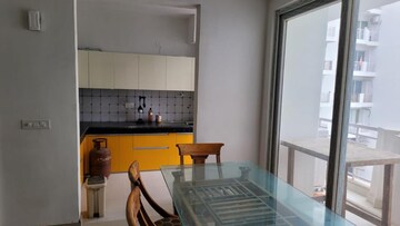 Kitchen in 3 BHK Apartment at Omaxe R2, Gomti Nagar – for Rent