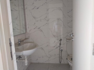 Bathroom in 2.5 BHK Apartment at Hiranandani Fortune City, New Panvel – for Rent