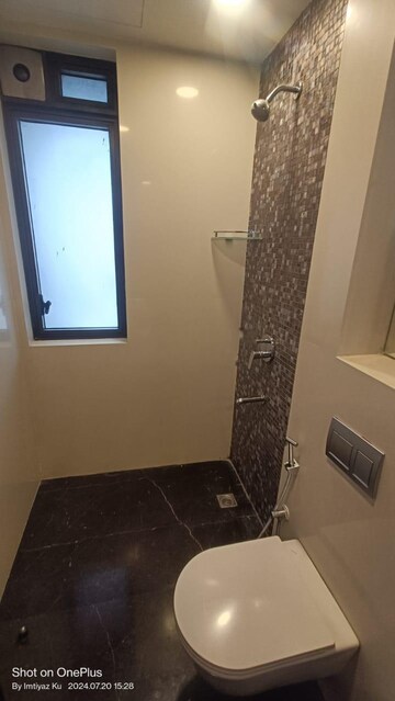Bathroom in 3 BHK Apartment at Indiabulls Sky Forest, Lower Parel – for Rent