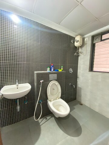 Bathroom in 2 BHK Apartment at Lodha Palava Downtown, Dombivli East – for Rent