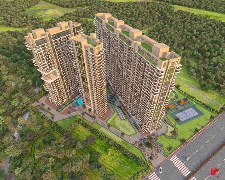 Exterior View, the-ananta-aspire 4 Bedroom 2945 Sq.Ft. Apartment In Utrathiya Zirakpur 8228982