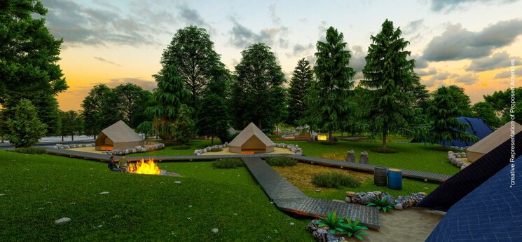 Garden, silpa-raghava-botanica  500 Sq.Yd. Plot In Amangal Hyderabad 8228938