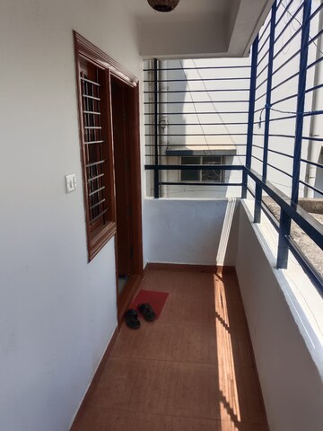 Balcony in 2 BHK Apartment at Sanjay Nagar – for Rent