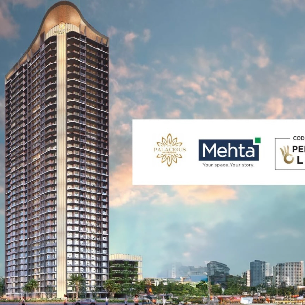 1 BHK Apartment For Sale in Shraddha Palacious