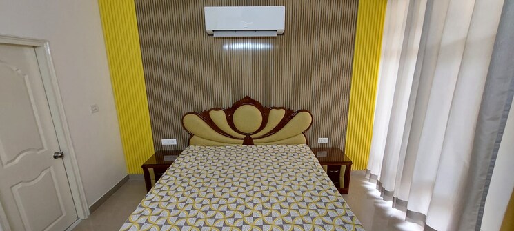 Bedroom, bhabat 3 Bedroom 1200 Sq.Ft. Apartment In Bhabat Zirakpur 8229364