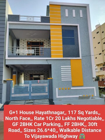 2 BHK Independent House – Exterior View View at Hayathnagar - for Sale