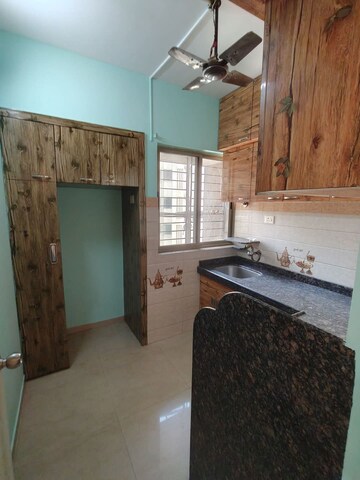 Kitchen in 1 BHK Apartment at Ghansoli Sector 4 – for Rent