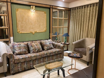Living Room in 2 BHK Apartment at Marathon Monte South, Byculla West – for Rent