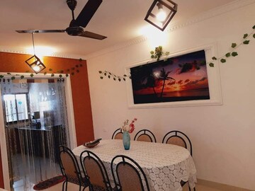 Living Room in 1 BHK Apartment at Candolim – for Rent