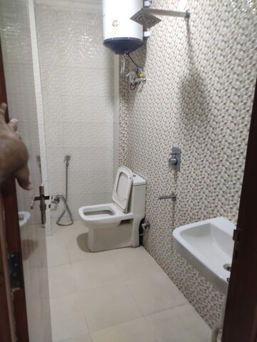 Bathroom in 1 BHK Apartment at Panchsheel Vihar – for Rent