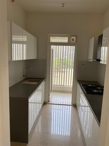 Kitchen in 2 BHK Apartment at Godrej The Trees, Vikhroli East – for Sale