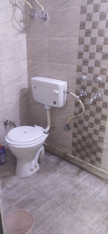 Bathroom in 1 BHK Builder Floor at Kalkaji – for Rent