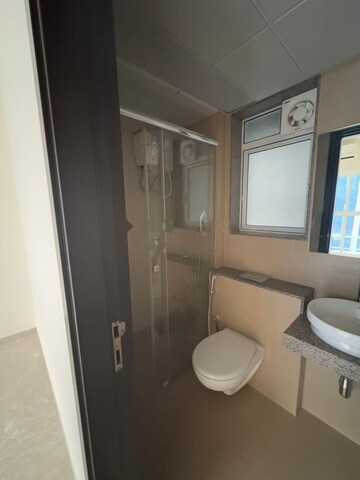 Bathroom in 1 BHK Apartment at L&T Emerald Isle, Powai – for Rent