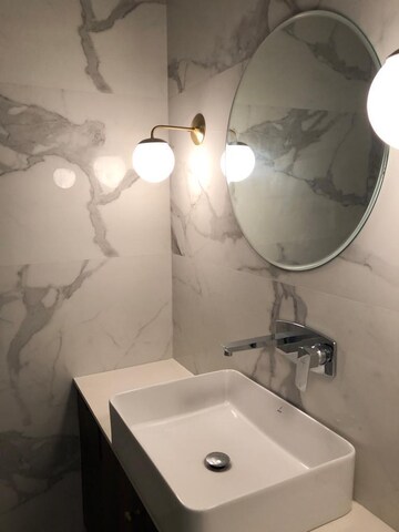 Bathroom in 2 BHK Apartment at Maryland CHS Worli, Worli – for Rent