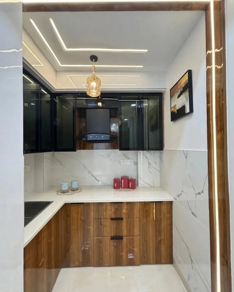 Kitchen, mahavir enclave 1 3 Bedroom 1000 Sq.Ft. Apartment In Mahavir Enclave 1 Delhi 8229858