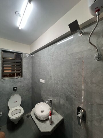 Bathroom in 2 BHK Apartment at Alag Aranya, Pant Nagar – for Rent