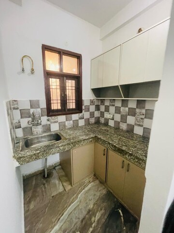 Kitchen in 1 BHK Apartment at Hargobind Enclave – for Rent