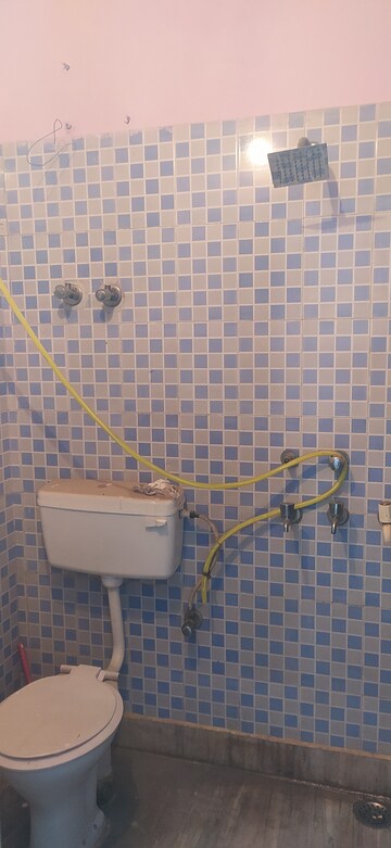 Bathroom in 1 BHK Builder Floor at Kalkaji – for Rent
