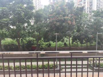 Balcony in 2.5 BHK Apartment at Panchsheel Pratistha, Sector 75 – for Rent