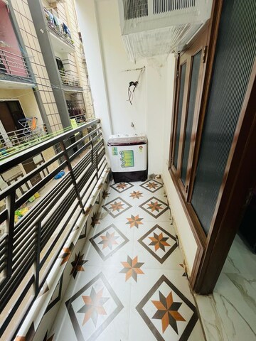 Balcony in 1 BHK Builder Floor at Chattarpur – for Rent