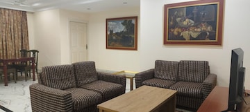 Living Room in 3 BHK Apartment at Banjara Hills – for Rent