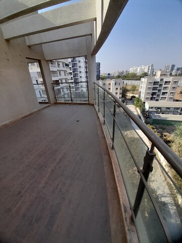 Balcony in 4 BHK Apartment at Mohannagar CHS, Baner – for Sale
