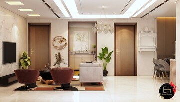 Living Room in 4 BHK Builder Floor at Sector 85 – for Sale