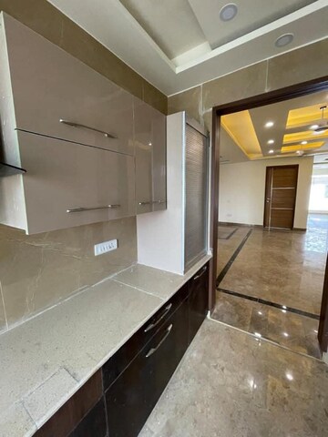 Kitchen in 3 BHK Builder Floor at Ambience Creacions, Sector 22 – for Rent