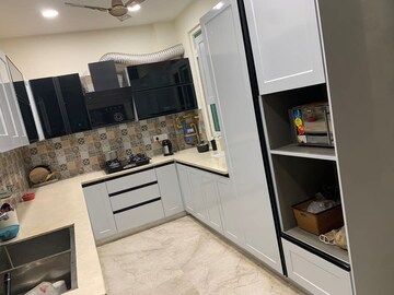 Kitchen in 3 BHK Builder Floor at Ambience Creacions, Sector 22 – for Rent