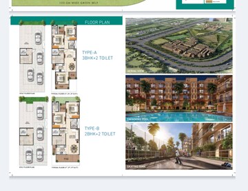 2 BHK Builder Floor For Resale in Signature Global Park 4 and 5 Sohna Sector 36 Gurgaon  8230302