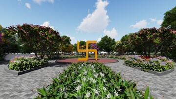  Plot – Exterior View View at Chelluru - for Sale