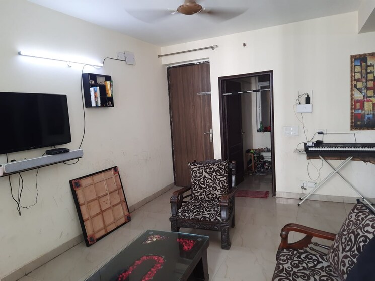 Living Room, sikka-karmic-greens 3.5 Bedroom 1520 Sq.Ft. Apartment In Sector 78 Noida 8230596