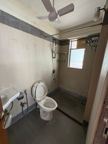 Bathroom in 3 BHK Apartment at Lokhandwala Harmony, Worli – for Rent