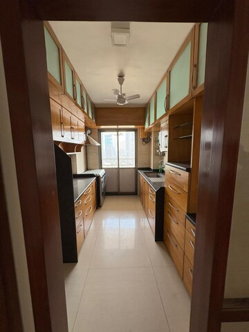 Building Lobby in 3 BHK Apartment at Lokhandwala Harmony, Worli – for Rent
