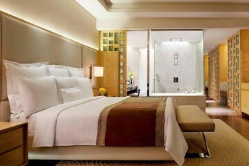Bedroom in 4 BHK Builder Floor at Ashok Vihar – for Sale