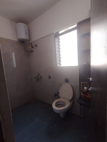 Bathroom in 2 BHK Apartment at Sudarshan Sky Garden, Ghodbunder Road – for Rent