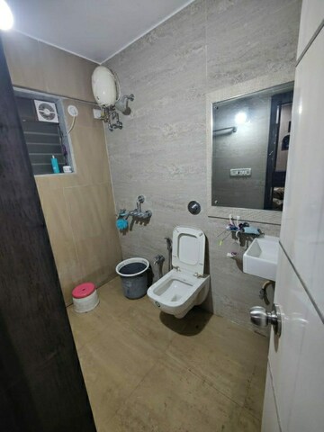 Bathroom in 2 BHK Apartment at Cosmos Park, Ghodbunder Road – for Sale