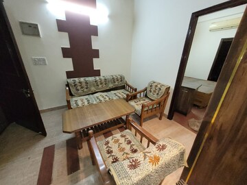 Living Room in 1 BHK Builder Floor at Niti Khand – for Rent
