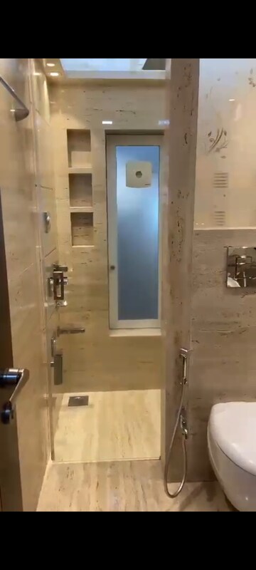 Bathroom in 4 BHK Apartment at Hiranandani Heritage, Kandivali West – for Rent