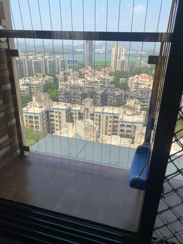 Balcony in 3 BHK Apartment at Hiranandani Gardens Lake Castle, Powai – for Sale