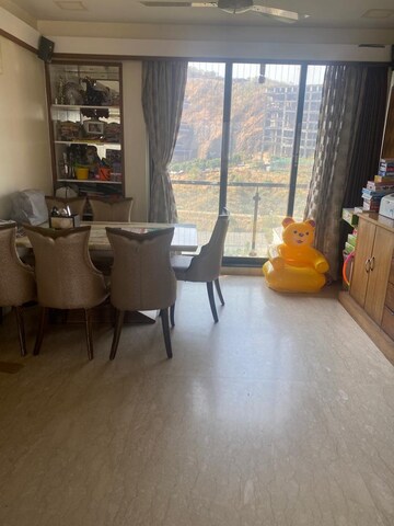 Living Room in 3 BHK Apartment at Hiranandani Gardens Lake Castle, Powai – for Sale