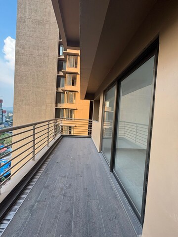Balcony in 3 BHK Apartment at Kanakia Silicon Valley, Powai – for Rent