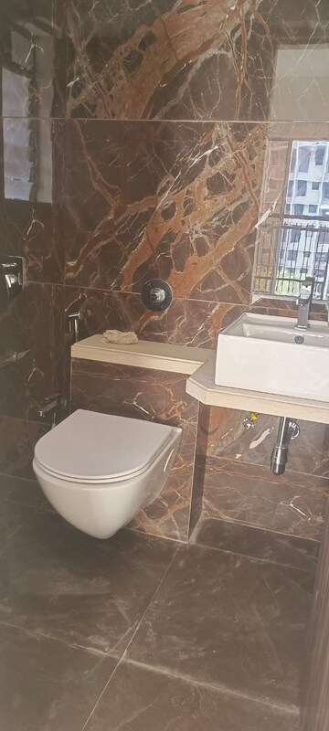 Bathroom in 1 BHK Apartment at UK Iridium, Kandivali East – for Rent