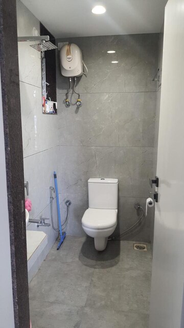 Bathroom in 2.5 BHK Apartment at Juhi Serenity, Ghansoli – for Rent