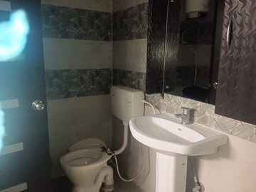 Bathroom in 2 BHK Apartment at Omega Orchid Heights, Faizabad Road – for Sale