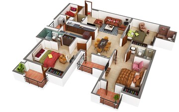 Furnished Amenities in 2 BHK Apartment at Ayaan Max Heights Majestic, Sikar Road – for Sale